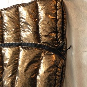 north face nuptse duster copper